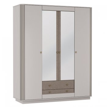 Шкаф 1700 мм Фантазия 34.01 кашемир (Олмеко) в Ирбите - irbit.mebel-e96.ru