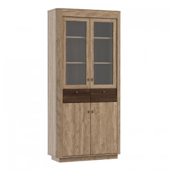 Шкаф витрина 34.05 Фантазия (Олмеко) в Ирбите - irbit.mebel-e96.ru