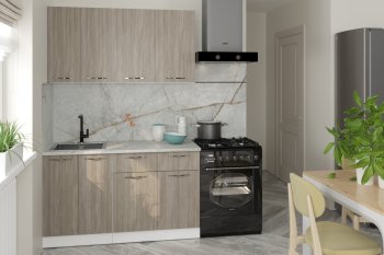 Кухонный гарнитур Фьюджи 1400 мм (Герда) в Ирбите - irbit.mebel-e96.ru