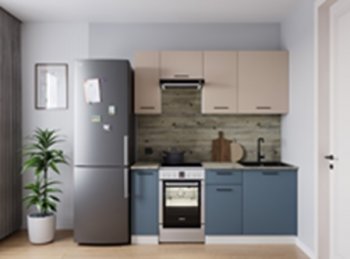 Кухонный гарнитур Фьюжн 2000 мм в Ирбите - irbit.mebel-e96.ru