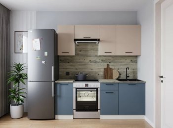 Кухонный гарнитур Фьюжн 2000 мм в Ирбите - irbit.mebel-e96.ru