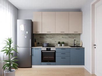 Кухонный гарнитур Фьюжн 2200 мм (Санвут) в Ирбите - irbit.mebel-e96.ru