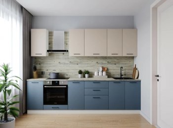 Кухонный гарнитур Фьюжн 2800 (Санвут) в Ирбите - irbit.mebel-e96.ru