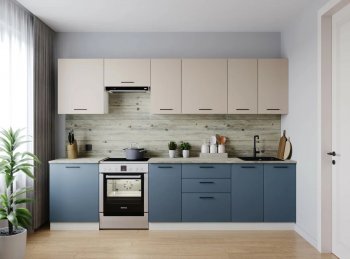 Кухонный гарнитур Фьюжн 3000 мм (Санвут) в Ирбите - irbit.mebel-e96.ru