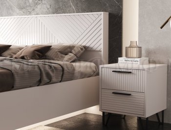 Кровать парящая с ПМ Флэш кашемир (Миф) в Ирбите - irbit.mebel-e96.ru