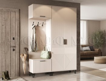 Прихожая Флэш комп.2, кашемир (Миф) в Ирбите - irbit.mebel-e96.ru