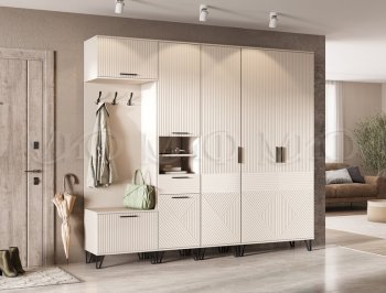 Прихожая Флэш модульная, кашемир (Миф) в Ирбите - irbit.mebel-e96.ru