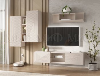 Стенка Флэш кашемир (Миф) в Ирбите - irbit.mebel-e96.ru