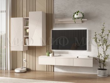Стенка Флэш комп.2 кашемир (Миф) в Ирбите - irbit.mebel-e96.ru
