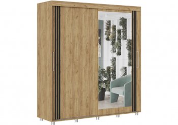 Шкаф-купе 2000 мм Форест крафт золотой(Стиль) в Ирбите - irbit.mebel-e96.ru