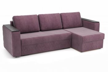 Диван угловой ФОРВАРД (велюр Ультра плюм) (Софт) в Ирбите - irbit.mebel-e96.ru