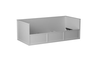 Кровать 900 с подъемным механизмом Фрея (СБК) в Ирбите - irbit.mebel-e96.ru