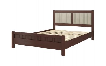Кровать из массива Фрида Орех (БМ) в Ирбите - irbit.mebel-e96.ru