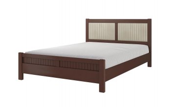 Кровать из массива Фрида Орех (БМ) в Ирбите - irbit.mebel-e96.ru