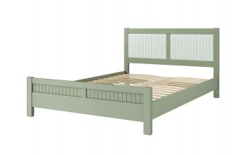 Кровать из массива Фрида Зеленый самшит (БМ) в Ирбите - irbit.mebel-e96.ru