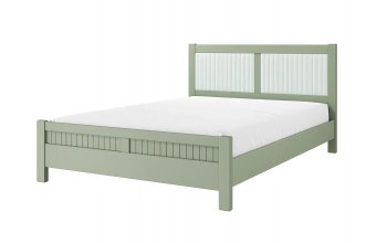 Кровать из массива Фрида Зеленый самшит (БМ) в Ирбите - irbit.mebel-e96.ru