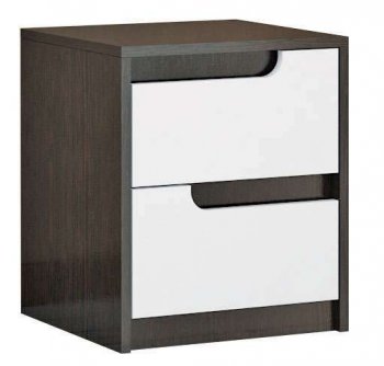 Тумба прикроватная Гавана белый (Текс) в Ирбите - irbit.mebel-e96.ru