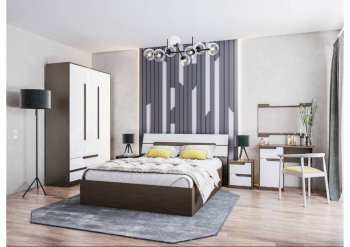 Спальный гарнитур Гаванна модульный (Текс) в Ирбите - irbit.mebel-e96.ru