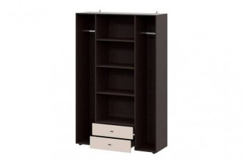 Шкаф 1350 мм четырехств. комб. Гиза (МИ) в Ирбите - irbit.mebel-e96.ru