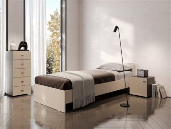 Спальный гарнитур Гиза модульный (МИ) в Ирбите - irbit.mebel-e96.ru