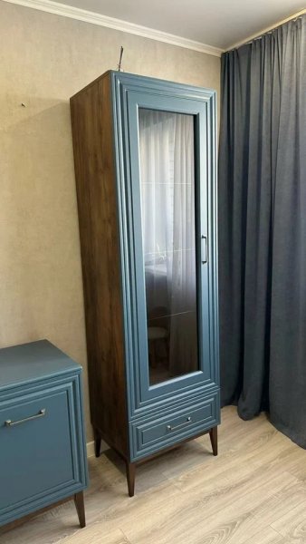 Витрина Гориция ШР-1 Сапфировый (БМ) в Ирбите - irbit.mebel-e96.ru