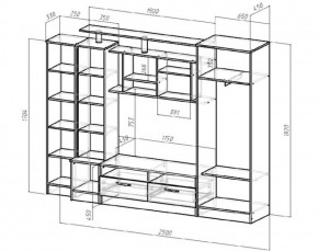 Стенка Оскар (Лин) в Ирбите - irbit.mebel-e96.ru