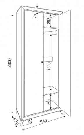 Стенка Саванна (модульная) (Риннер) в Ирбите - irbit.mebel-e96.ru