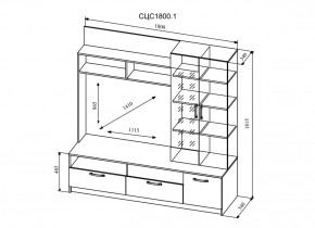 Стенка Софи (модульная) (ДСВ) в Ирбите - irbit.mebel-e96.ru