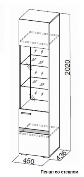 Гостиная Соло (Вариант-2) в Ирбите - irbit.mebel-e96.ru