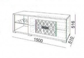 Стенка Тиффани (1-2-3-4-5-5) (Риннер) в Ирбите - irbit.mebel-e96.ru