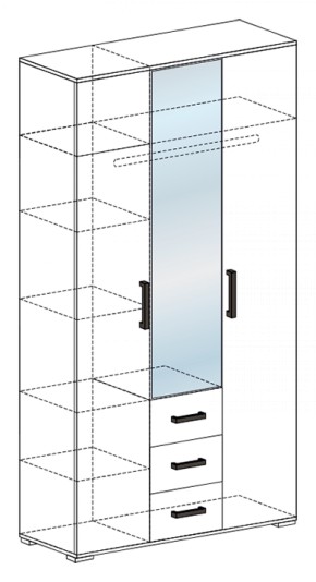 Стенка Яна вариант-1 (СтендМ) в Ирбите - irbit.mebel-e96.ru