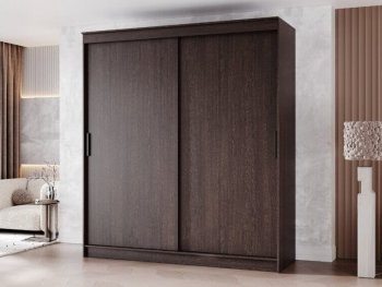 Шкаф-купе 2000 мм Гранд-1 ЛДСП, венге (Эра) в Ирбите - irbit.mebel-e96.ru