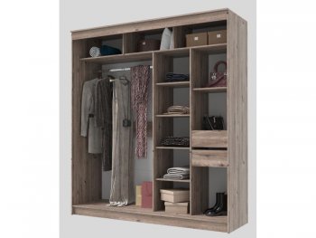 Шкаф-купе 2000 мм Гранд-1 ЛДСП, дуб горный (Эра) в Ирбите - irbit.mebel-e96.ru