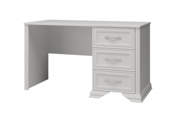 Стол письменный Грация белый (БМ) в Ирбите - irbit.mebel-e96.ru