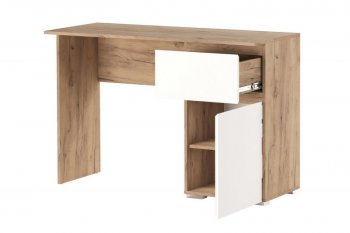Письменный стол Гретта 1С1Я крафт золотой (Памир) в Ирбите - irbit.mebel-e96.ru