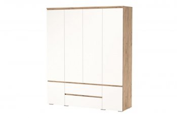 Шкаф 1800 мм 6С2Я 6дв, 2ящ. Гретта крафт золотой (Памир) в Ирбите - irbit.mebel-e96.ru