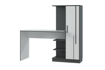 Набор детской мебели Грей модульный (МЛК) в Ирбите - irbit.mebel-e96.ru