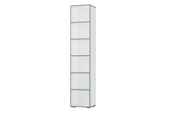 Шкаф 1 дв. Грей (УНИ) (МЛК) в Ирбите - irbit.mebel-e96.ru
