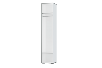 Шкаф 1 дв. Грей (УНИ) (МЛК) в Ирбите - irbit.mebel-e96.ru
