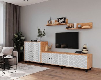 Стенка HYGGE комп.3 зигзаги (Мама) в Ирбите - irbit.mebel-e96.ru