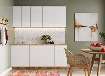 КУхонный гарнитур Хелмер 1800 мм (Сурская) в Ирбите - irbit.mebel-e96.ru