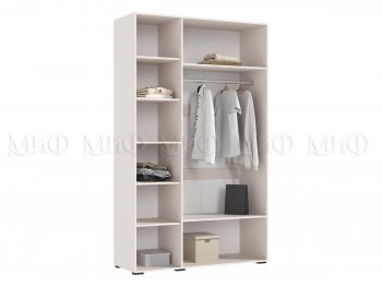 Шкаф 1350 мм Ирис с антресолью, кашемир (Миф) в Ирбите - irbit.mebel-e96.ru