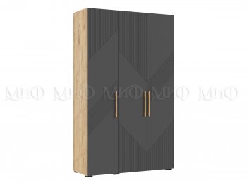 Спальный гарнитур Ирис крафт/графит, модульный (Миф) в Ирбите - irbit.mebel-e96.ru