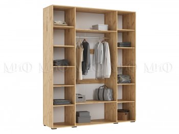 Шкаф 1800 мм Ирис с антресолью крафт/графит (Миф) в Ирбите - irbit.mebel-e96.ru