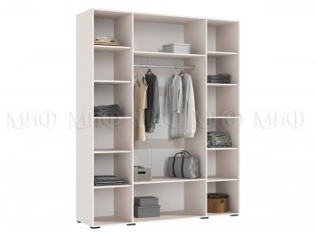 Шкаф 1800 мм Ирис с антресолью кашемир (Миф) в Ирбите - irbit.mebel-e96.ru