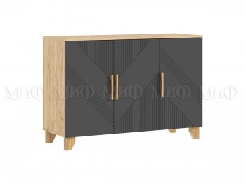 Спальный гарнитур Ирис крафт/графит, модульный (Миф) в Ирбите - irbit.mebel-e96.ru