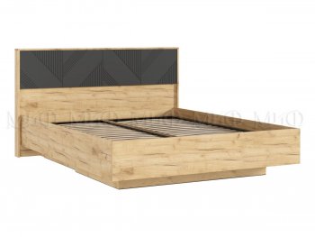 Кровать парящая Ирис крафт/графит(Миф) в Ирбите - irbit.mebel-e96.ru