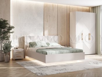 Спальный гарнитур Ирис кашемир, модульный (Миф) в Ирбите - irbit.mebel-e96.ru