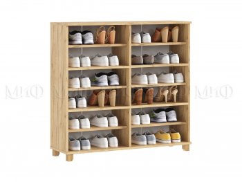Обувница Ирис крафт/белый (Миф) в Ирбите - irbit.mebel-e96.ru
