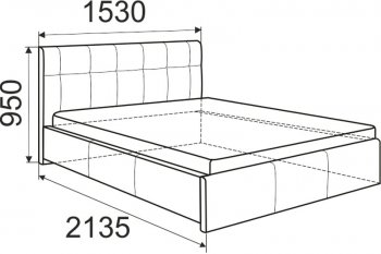 Кровать Изабелла с латами Newtone light beige (ИжМ) в Ирбите - irbit.mebel-e96.ru